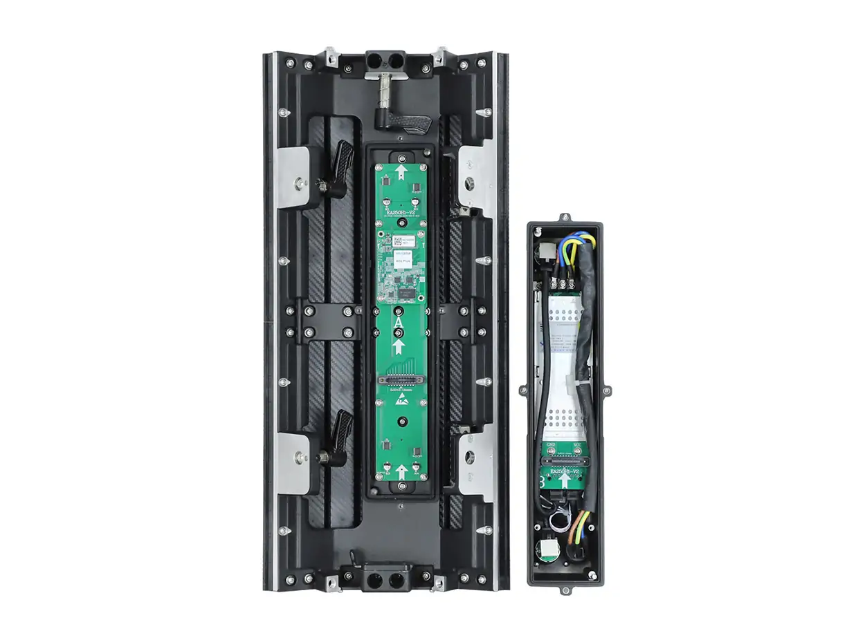 Removable Rear Cover of EA250H8 Rental LED Wall