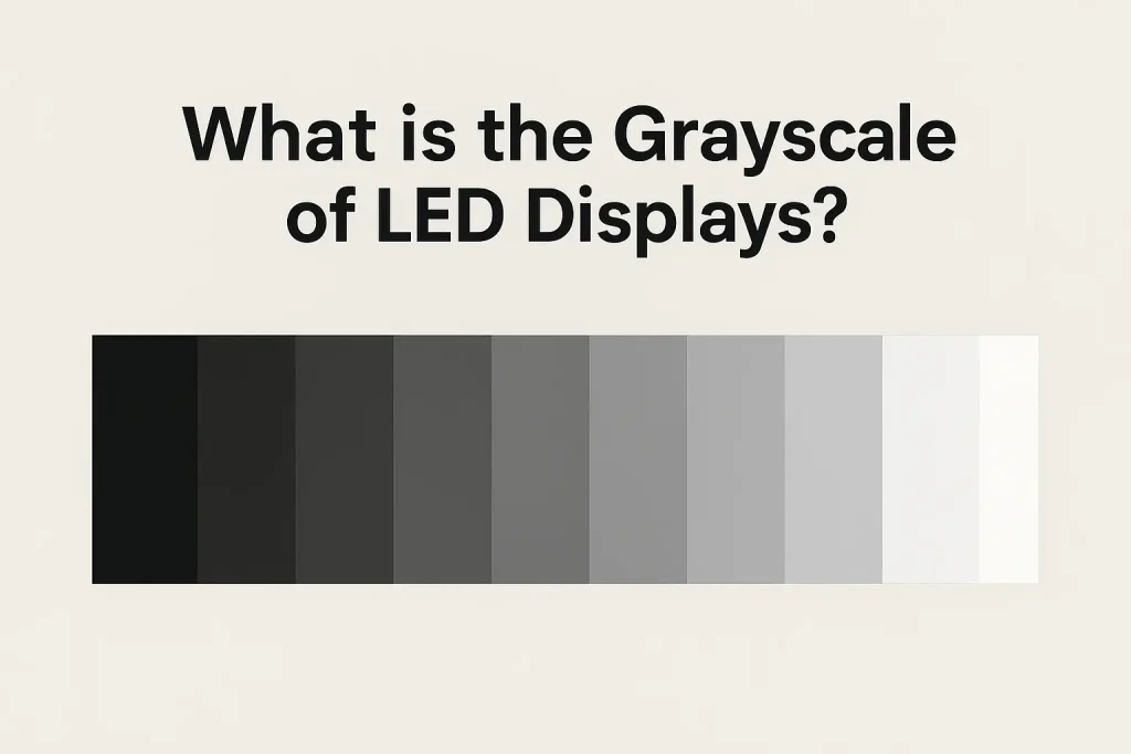 Grayscale in LED Displays