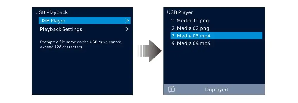 USB Playback of Novastar VX600 Pro