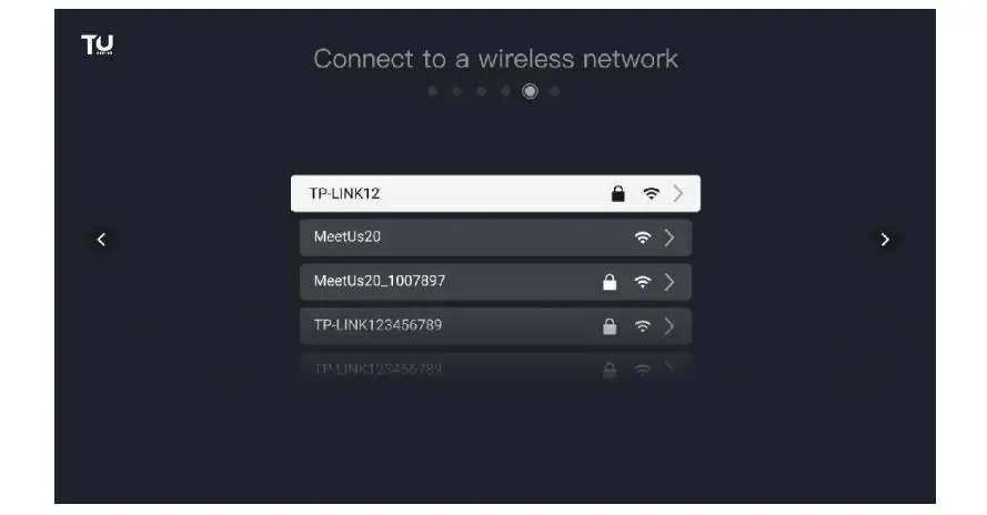 Wi-Fi Network of Novastar TU4K Pro
