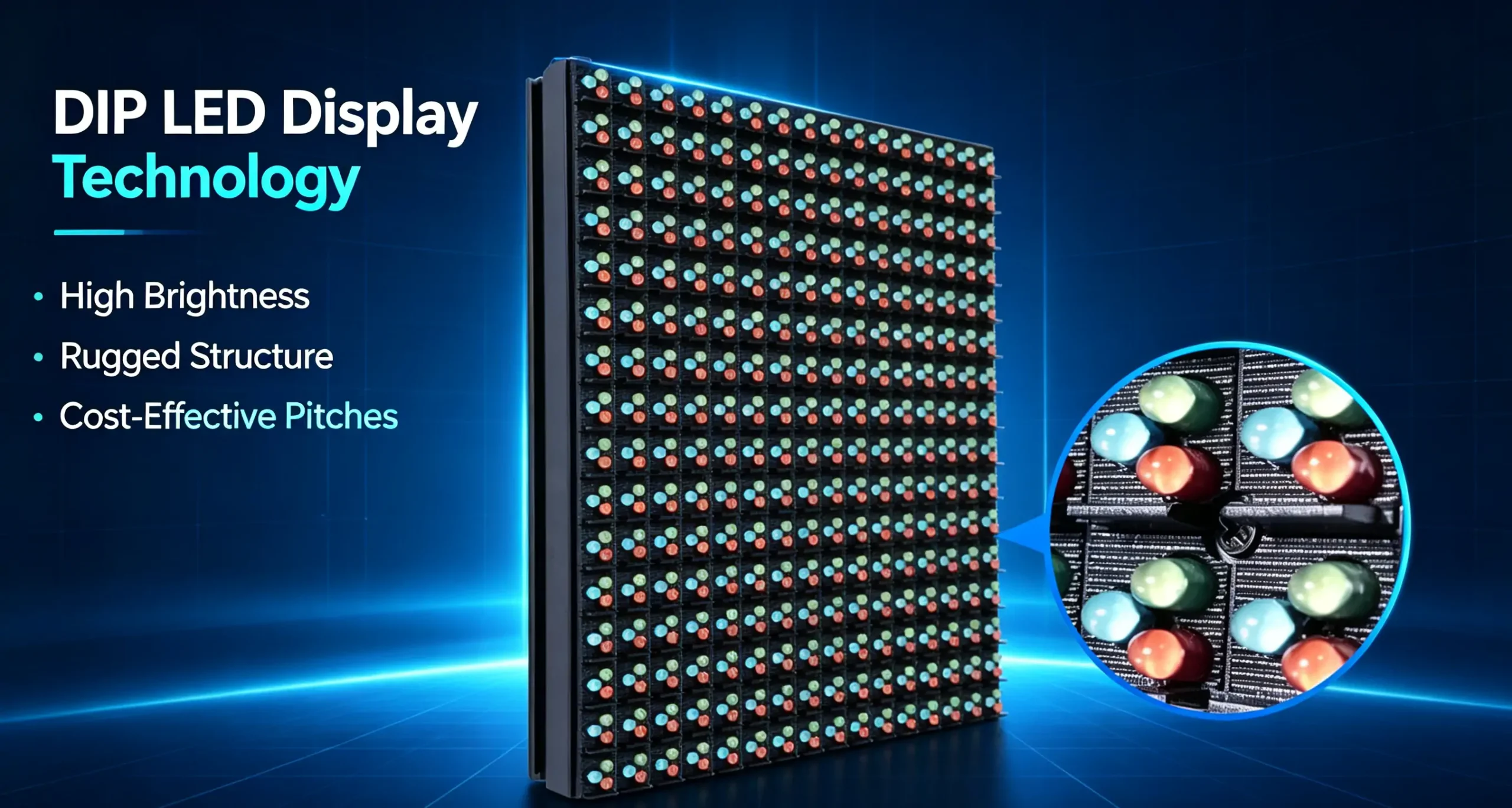DIP LED Display Advantages - EagerLED | Leading LED Screen Supplier - EagerLED | Leading LED Screen Supplier DIP LED Display Advantages
