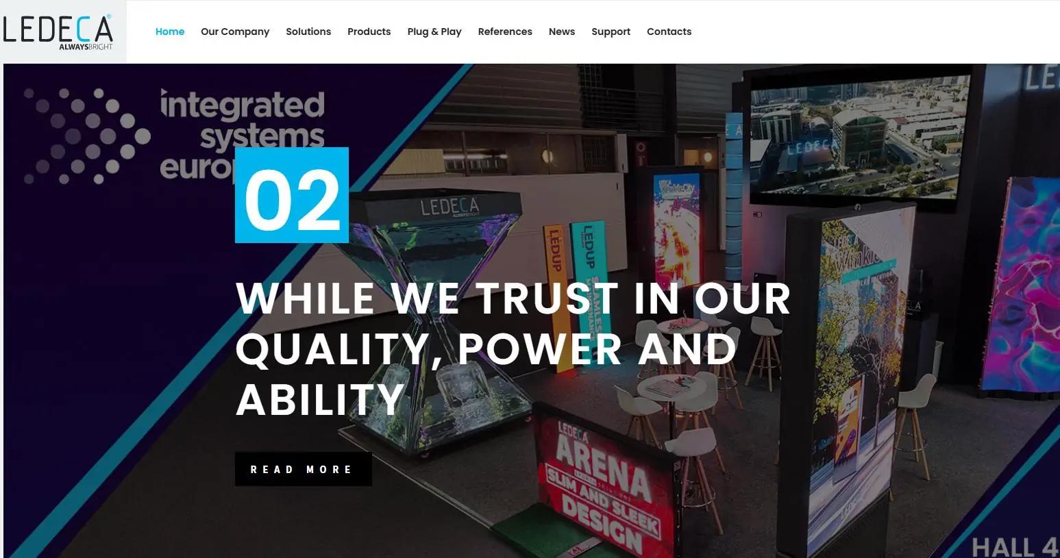 PLF Industries LED Video Wall Manufacturer