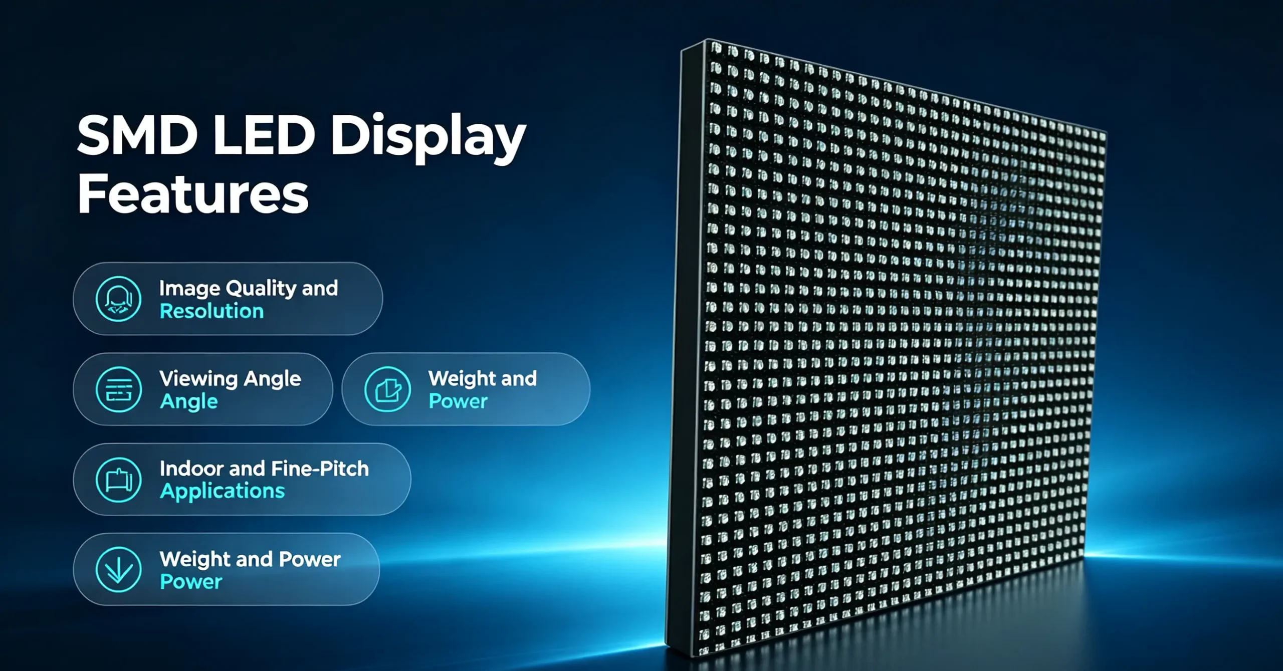 SMD LED Display Feature - EagerLED | Leading LED Screen Supplier - EagerLED | Leading LED Screen Supplier SMD LED Display Feature