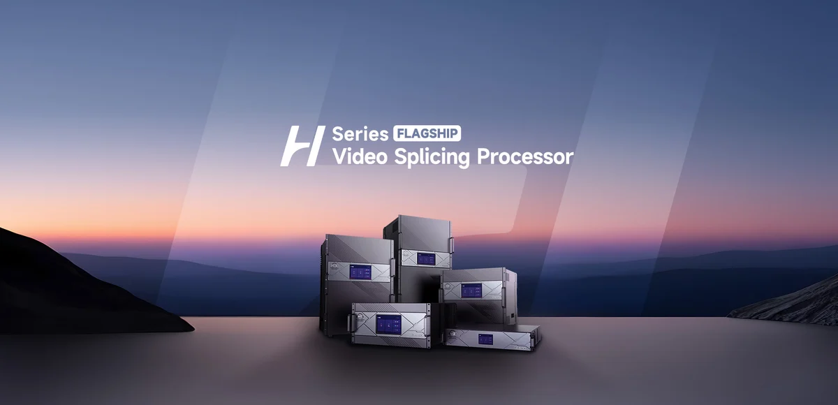 NovaStar H Series modular video wall splicer hardware family