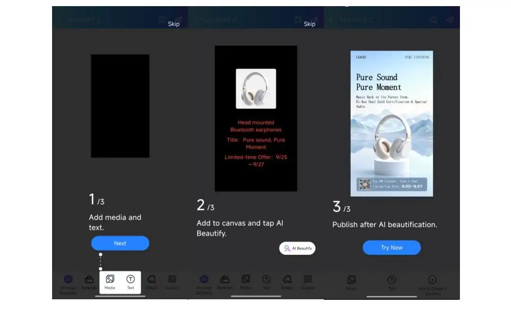How to Create a Solution on Viplex Handy How to Create a Solution on Viplex Handy