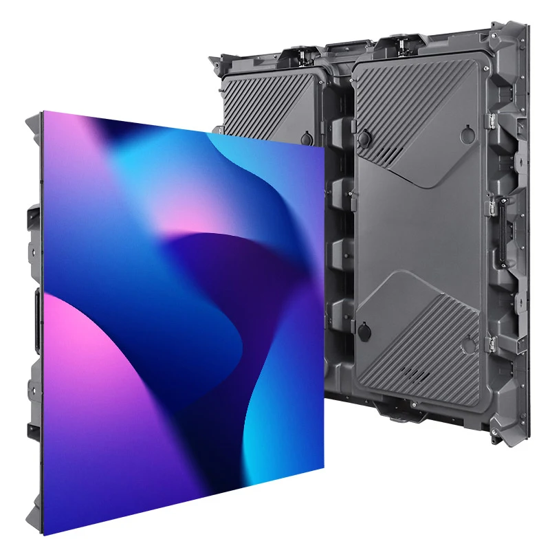EA960R5 outdoor LED billboard with front display and rear magnesium cabinet