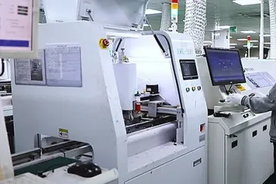 Surface-mount production equipment for LED display circuit boards